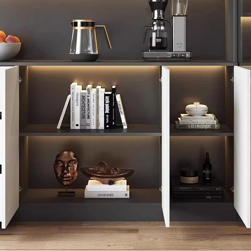 Bar Cabinet Luxury Whiskey Showcase Wine Decoration Antique Furniture Nordic Full Kitchen High End Drinks Wall Vitrine Hanging