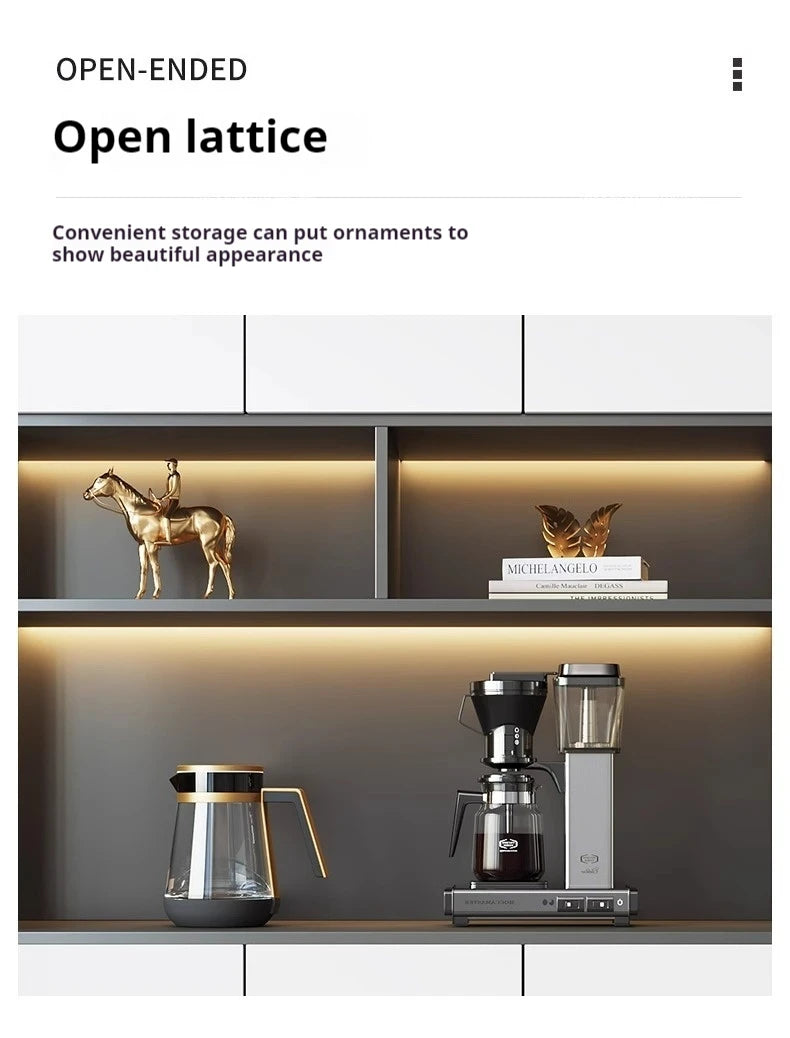 Bar Cabinet Luxury Whiskey Showcase Wine Decoration Antique Furniture Nordic Full Kitchen High End Drinks Wall Vitrine Hanging