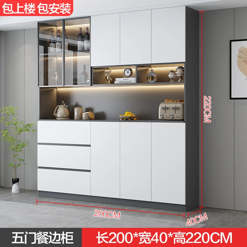 Bar Cabinet Luxury Whiskey Showcase Wine Decoration Antique Furniture Nordic Full Kitchen High End Drinks Wall Vitrine Hanging