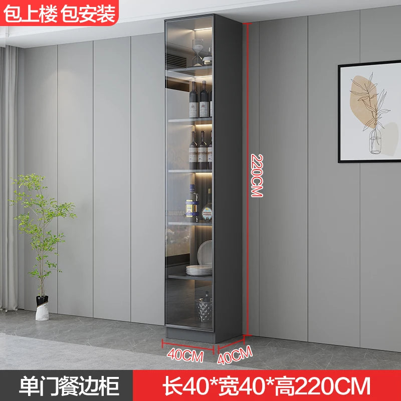 Bar Cabinet Luxury Whiskey Showcase Wine Decoration Antique Furniture Nordic Full Kitchen High End Drinks Wall Vitrine Hanging