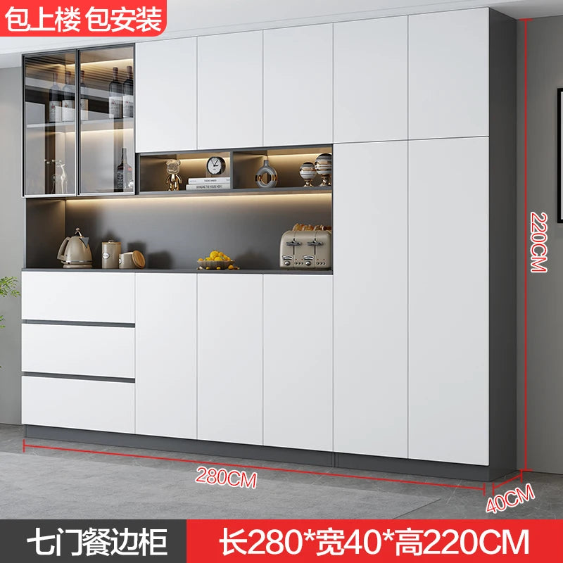 Bar Cabinet Luxury Whiskey Showcase Wine Decoration Antique Furniture Nordic Full Kitchen High End Drinks Wall Vitrine Hanging