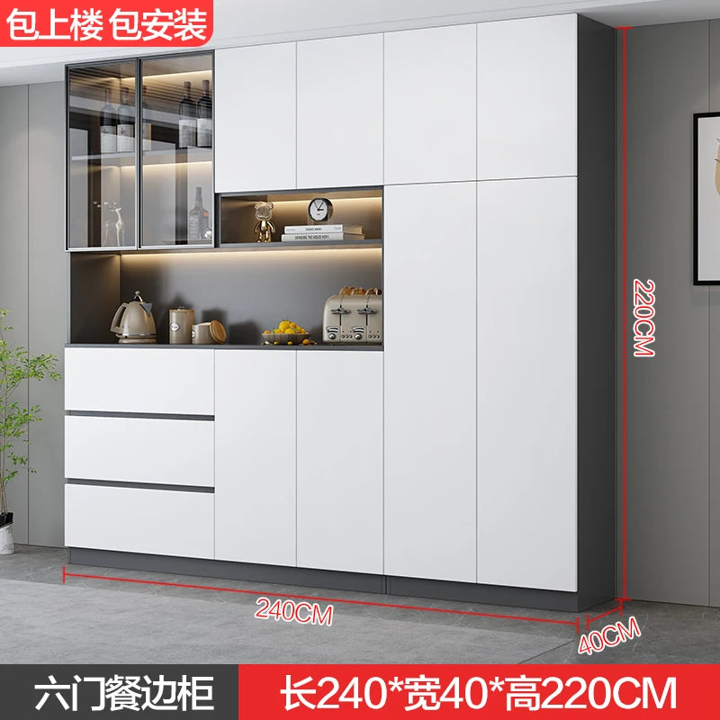 Bar Cabinet Luxury Whiskey Showcase Wine Decoration Antique Furniture Nordic Full Kitchen High End Drinks Wall Vitrine Hanging