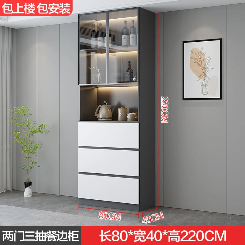 Bar Cabinet Luxury Whiskey Showcase Wine Decoration Antique Furniture Nordic Full Kitchen High End Drinks Wall Vitrine Hanging