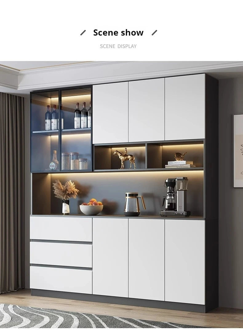 Bar Cabinet Luxury Whiskey Showcase Wine Decoration Antique Furniture Nordic Full Kitchen High End Drinks Wall Vitrine Hanging