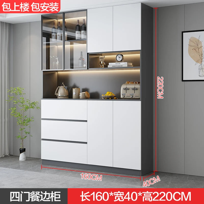 Bar Cabinet Luxury Whiskey Showcase Wine Decoration Antique Furniture Nordic Full Kitchen High End Drinks Wall Vitrine Hanging