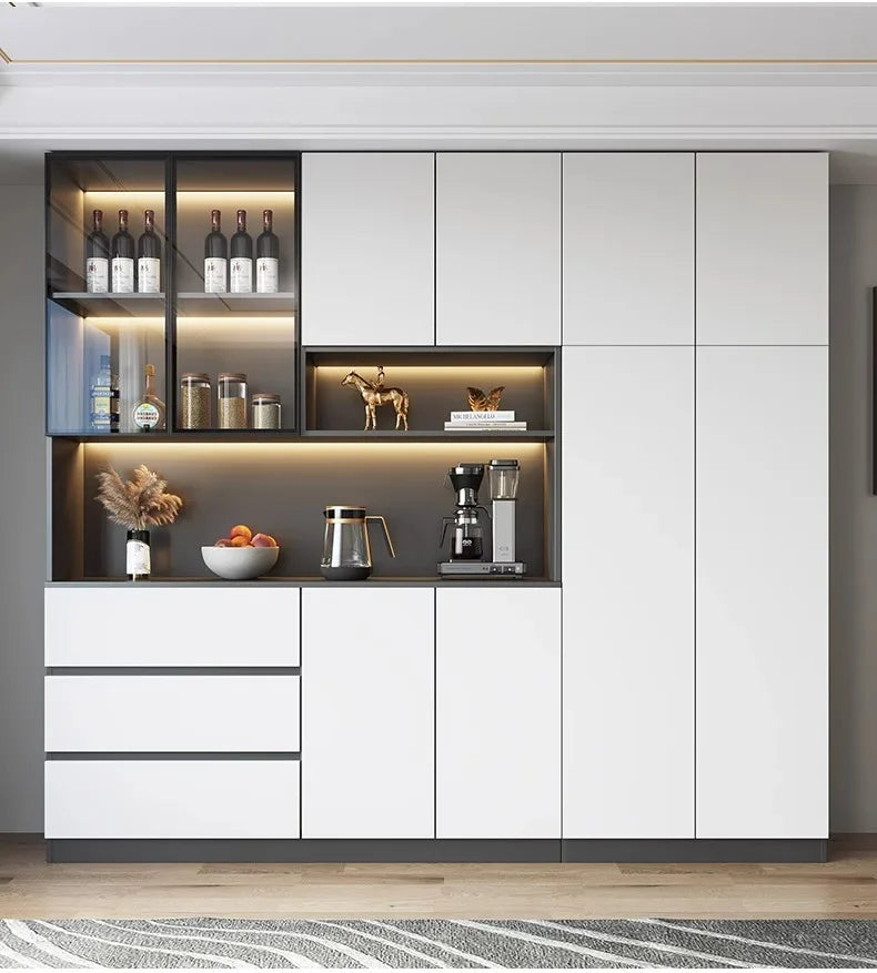 Bar Cabinet Luxury Whiskey Showcase Wine Decoration Antique Furniture Nordic Full Kitchen High End Drinks Wall Vitrine Hanging