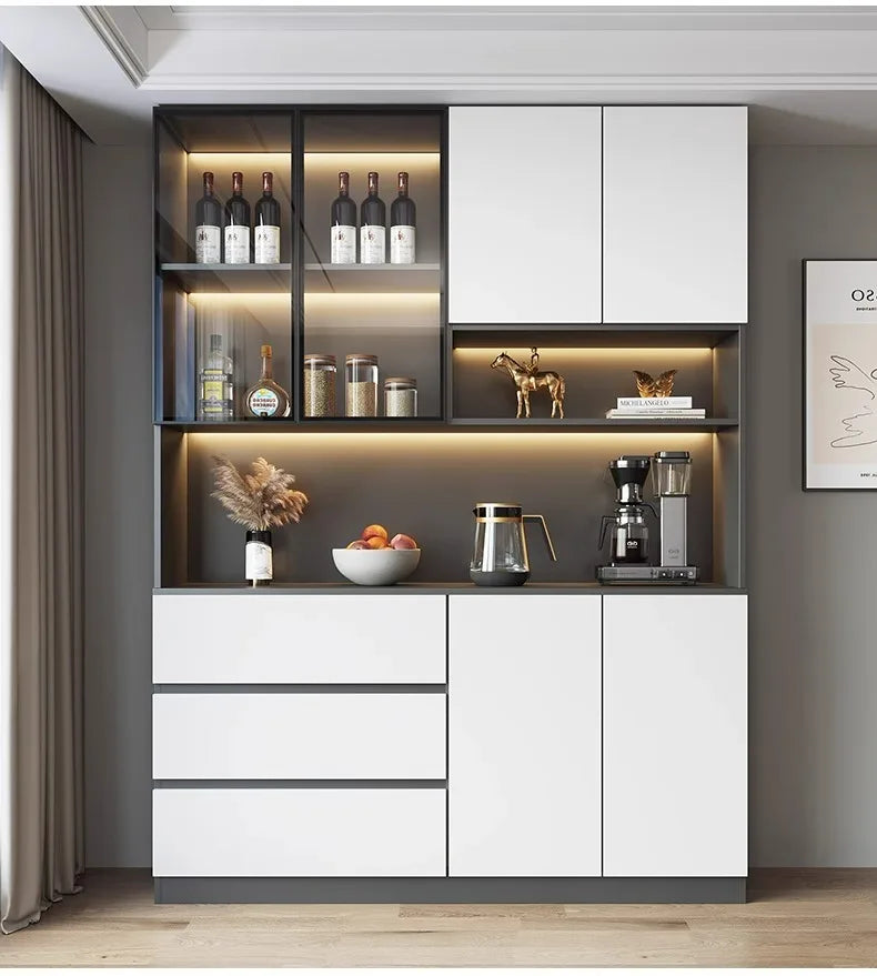 Bar Cabinet Luxury Whiskey Showcase Wine Decoration Antique Furniture Nordic Full Kitchen High End Drinks Wall Vitrine Hanging