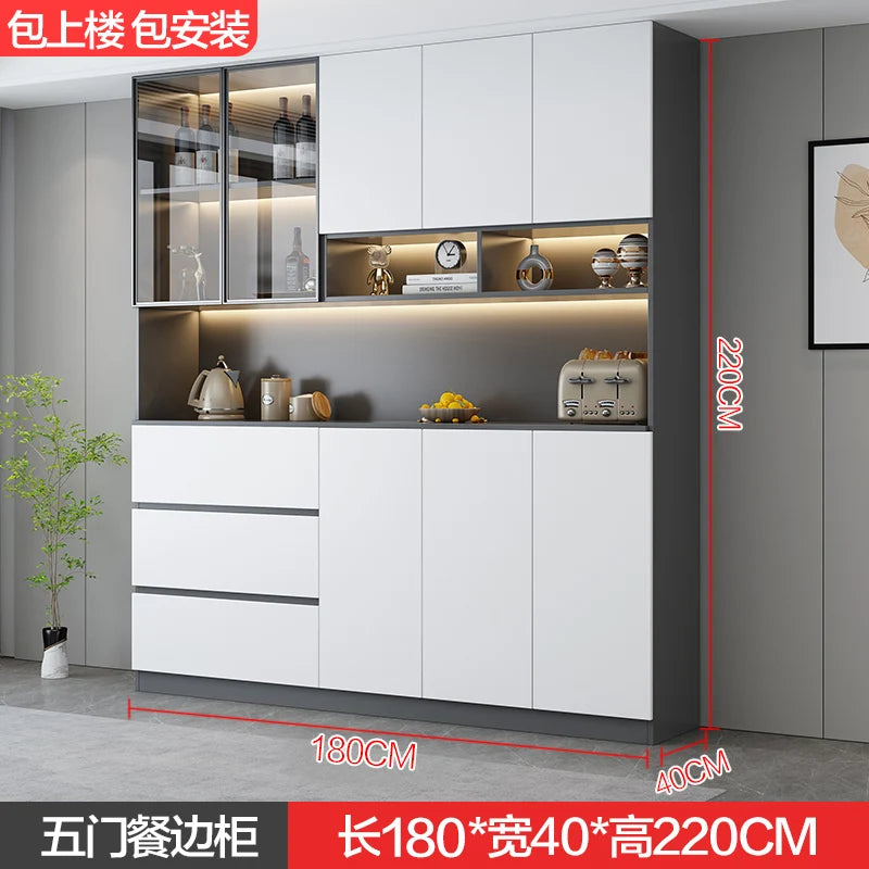 Bar Cabinet Luxury Whiskey Showcase Wine Decoration Antique Furniture Nordic Full Kitchen High End Drinks Wall Vitrine Hanging
