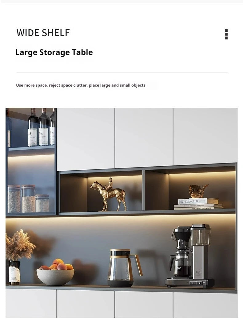 Bar Cabinet Luxury Whiskey Showcase Wine Decoration Antique Furniture Nordic Full Kitchen High End Drinks Wall Vitrine Hanging