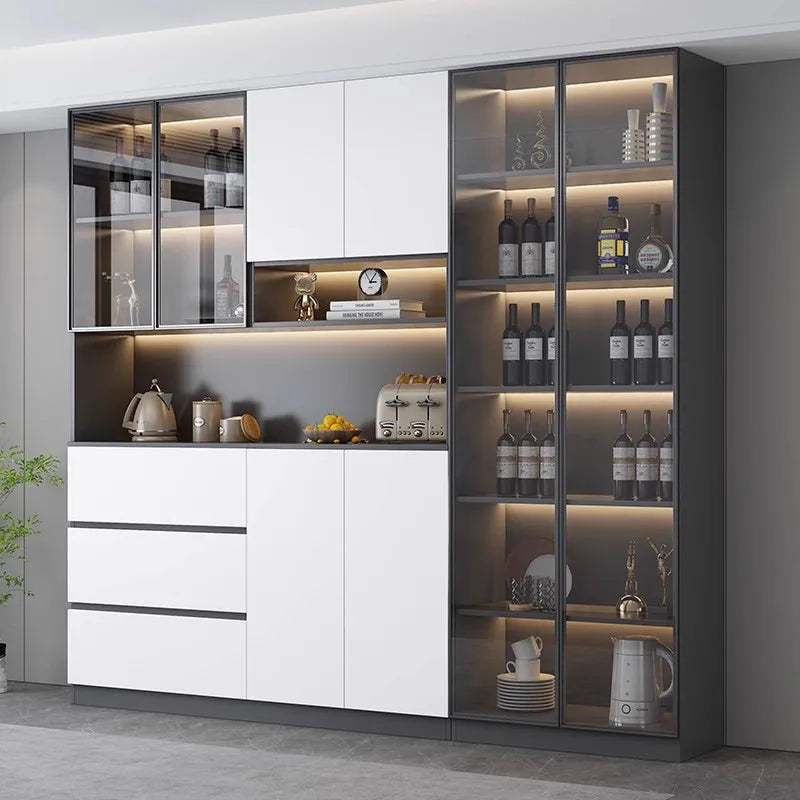Bar Cabinet Luxury Whiskey Showcase Wine Decoration Antique Furniture Nordic Full Kitchen High End Drinks Wall Vitrine Hanging