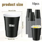 Multiple Plastic Cups, Disposable Cups, Party Cups, Suitable for Graduation Ceremonies, Beverages, Soda, Juice, Picnics.