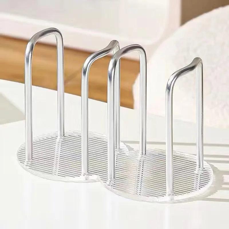 Disposable Cup Storage Holder Water Tea Cups Dispenser Rack Shelf with Longer Stick Mug Display Stand Home Organizer
