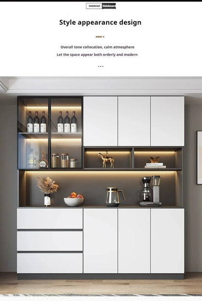 Bar Cabinet Luxury Whiskey Showcase Wine Decoration Antique Furniture Nordic Full Kitchen High End Drinks Wall Vitrine Hanging