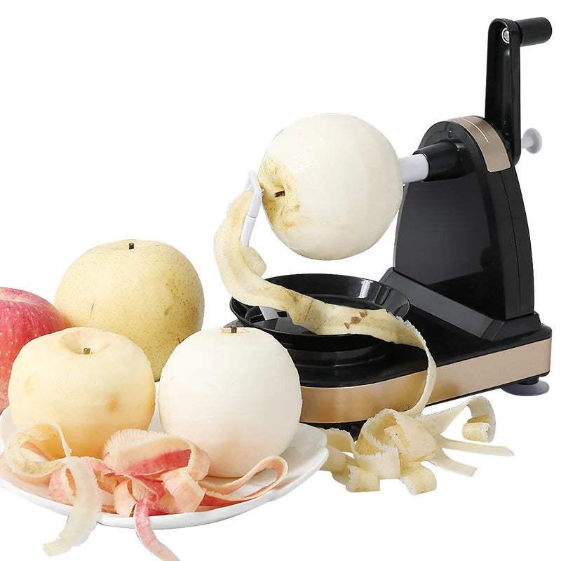 Manual Apple Peeler Hand-cranked Multifunction Fruit Slicer Divider Kitchen Pear Corer Cutter Food Peeling Machine Slicing Tools