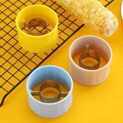 Creative Rotating Corn Planer Stainless Steel Manual Corn Kernel Separator Efficient Corn Thresher Kitchen Accessories