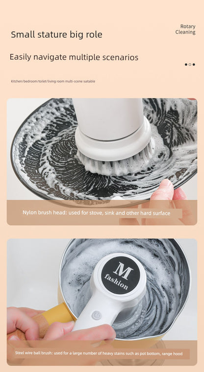 Xiaomi PICOOC Electric Cleaning Brush Multi-Functional Kitchen For Home Wireless Handheld Electric Brush Dishwashing Powerful Pot Handy Gadget