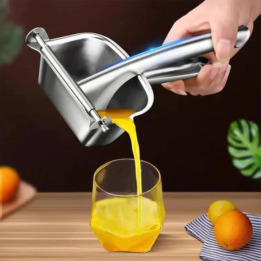 Manual Juice Squeezer Hand Pressure Juicer Pomegranate Orange Lemon Sugar Cane Juice Kitchen Bar Fruit Multifunctional Tools