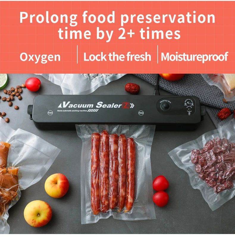 HAOYUNMA Vacuum Sealer Packaging Machine Household Food Automatic Vacuum Sealing Machine Small Plastic Sealing Machine Vacuum Ma