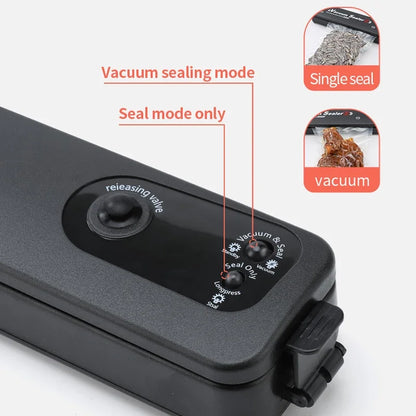 HAOYUNMA Vacuum Sealer Packaging Machine Household Food Automatic Vacuum Sealing Machine Small Plastic Sealing Machine Vacuum Ma