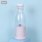 USB Charging Portable Mini Juice Blender Cup Electric Rechargeable with 6 Blades Bottle Design for Travel Office Home Use